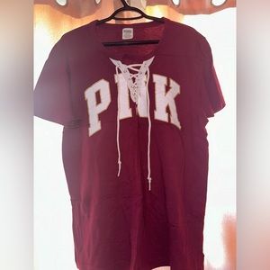 Burgundy T-shirt